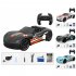 1 16 Remote Control Racing Car With Spray Music Light 360 Rotation RC Drift Stunt Car Model Toys Convertible Black