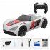 1 16 Remote Control Racing Car With Spray Music Light 360 Rotation RC Drift Stunt Car Model Toys Convertible Black