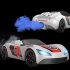 1 16 Remote Control Racing Car With Spray Music Light 360 Rotation RC Drift Stunt Car Model Toys Convertible Black