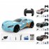 1 16 Remote Control Racing Car With Spray Music Light 360 Rotation RC Drift Stunt Car Model Toys Convertible Black