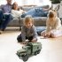 1 16 Scale RC Truck 2 4G 6WD Remote Control Off Road Vehicle Rechargeable RC Army Car With Light Birthday Gifts For Boys Girls b36