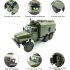 1 16 Scale RC Truck 2 4G 6WD Remote Control Off Road Vehicle Rechargeable RC Army Car With Light Birthday Gifts For Boys Girls b36