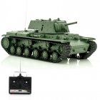 1 16 scale RC Airsoft tank of the KV 1  this model is fully controllable and comes with a moving turret  barrel and airsoft shooting system
