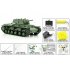 1 16 scale RC Airsoft tank of the KV 1  this model is fully controllable and comes with a moving turret  barrel and airsoft shooting system