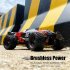 1 18 2 4G RC Car 52km h High Speed Off road Vehicle Rechargeable Brushless Remote Car For Boys Gifts 18421 red