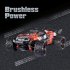 1 18 2 4G RC Car 52km h High Speed Off road Vehicle Rechargeable Brushless Remote Car For Boys Gifts 18421 red