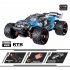 1 18 2 4G RC Car 52km h High Speed Off road Vehicle Rechargeable Brushless Remote Car For Boys Gifts 18423 blue