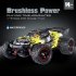 1 18 2 4G RC Car 52km h High Speed Off road Vehicle Rechargeable Brushless Remote Car For Boys Gifts 18423 blue