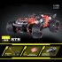 1 18 2 4G RC Car 52km h High Speed Off road Vehicle Rechargeable Brushless Remote Car For Boys Gifts 18423 blue