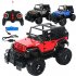 1 18 2WD 4CH Electric Wireless Alloy Remote Control Charging Opening Door Car with LED Light Kids Toy red