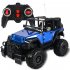 1 18 2WD 4CH Electric Wireless Alloy Remote Control Charging Opening Door Car with LED Light Kids Toy blue