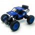 1 18 Alloy Climbing Remote Control Car Rechargeable Four wheel Drive Off road Vehicle Model Toys For Boys Gifts blue 1 18