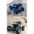 1 18 Alloy Climbing Remote Control Car Rechargeable Four wheel Drive Off road Vehicle Model Toys For Boys Gifts blue 1 18
