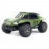 1 18 Desert Remote Control Off road Car Big foot 2 4g Climbing Remote Control Racing Car Model Toys For Children blue red 1 18