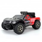 1:18 Desert Short Pickup Rc Car Model Big-foot High-speed Off-road Vehicle 2.4g Remote Control Car Toys red 1:18