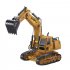 1 18 Engineering Vehicle 10 Channel Remote Control Excavator Simulation Large Electric Toy for Kids 6810L 1 18