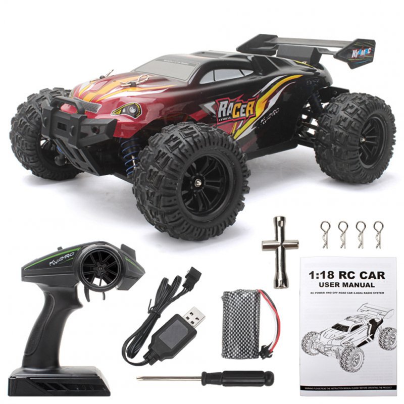 1:18 Full Scale High-speed Remote Control Car Four-wheel Drive
