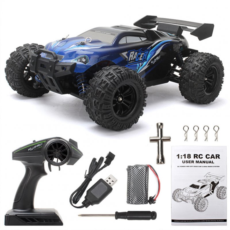 1:18 Full Scale High-speed Remote Control Car Four-wheel Drive