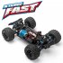 1 18 Full Scale High speed Remote Control Car Four wheel Drive Big foot Off road Vehicle Rc Racing Car Toy KY 2818A blue