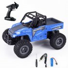 1:18 High-speed Off-road Truck with Lights Children 2.4g RC Car Model Toy