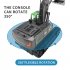1 18 Huina 1558 Remote Control Car Alloy 11 channel Rc Excavator Crawlers Engineering Vehicle Tractor Toy Gray Green