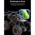 1 18 RC Car with 720p Wifi Camera HD Aerial Camera Off Road Vehicle Remote Control Climbing Car Toys Black