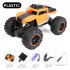 1 18 RC Car with 720p Wifi Camera HD Aerial Camera Off Road Vehicle Remote Control Climbing Car Toys Orange