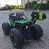 1 18 Remote Control Car Rear Drive With Lights Remote Control Off road Vehicle For Boy Birthday Gifts green 1 18