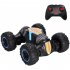 1 18 Remote Control Car Gesture Induction Watch Remote Control Twisting Car Model Toys 88bb Single Control Blue