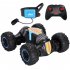 1 18 Remote Control Car Gesture Induction Watch Remote Control Twisting Car Model Toys 88b Double Control Blue