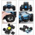 1 18 Remote Control Pick up Truck Rechargeable High Speed Climbing Remote Control Car Model Toys For Kids blue 1 18