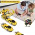 1 18 Remote Control Transforming Car One button Deformation Robot Cars Toys For 3 11 Years Old Kids As Gifts blue  rechargeable version  1 18