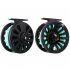 1 1B Bearing Fly Fishing Reel Fishing Line   Extension Line Taper Leader Tippet Set Blue Yellow