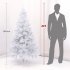 1 2 1 5 1 8M Christmas Tree Artificial Xmas Tree Encrypted Christmas Tree Ornaments For Xmas Holiday Winter Home Party Decor 2 1m white Xmas tree  800T 