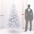 1 2 1 5 1 8M Christmas Tree Artificial Xmas Tree Encrypted Christmas Tree Ornaments For Xmas Holiday Winter Home Party Decor 2 1m white Xmas tree  800T 
