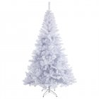 1.2/1.5/1.8M Christmas Tree Artificial Xmas Tree Encrypted Christmas Tree Ornaments For Xmas Holiday Winter Home Party Decor 1.5m white Xmas tree [390T]
