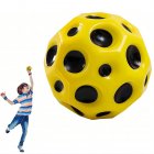 1 / 2 / 3 PCS Ultra-high Bouncing Elastic Lightweight PU Balls Sensory Ball For Kids Athletes Sport Training 1 yellow