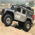1 2 Battery HB ZP1001 1 10 2 4G 4WD Rc Rally Car Proportional Control Retro Vehicle LED Light RTR Model Outdoor Toys   gray Single battery