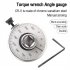 1 2 Inch Torque Wrench Digital Torque Wrench With Transparent Shell L shaped Rod Wrench Non slip 360 Degree Chromium Vanadium Steel Torque Adapter blackheads