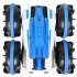 1 20 2 4g Remote Control Car Amphibious 4wd Double sided Tumbling Stunt Rc Car For Boys Birthday Gifts blue
