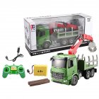 1 20 2 4ghz Six way Remote  Control  Lifting  Transporter  Toys Simulated Crane Engineering Vehicle Model Holiday Gifts For Boys Children
