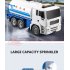1 20 38CM Electric Remote Control Sprinkler Trucks Road Cleaning Engineering Vehicle Super Watering Cart RC Truck E577 001