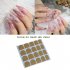 1 20 Pcs Extra Long Nalse Nails Sticker Decals Pre designed Curved Nail Art Accessories