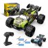 1 20 RC Car 4WD 20km h High Speed Racing Drift Car Remote Control Off road Vehicle Toys S767 Green 3 Batteries