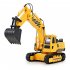 1 20 Remote  Control  Excavator  Toys Rechargeable Battery Charger Electric Wireless Construction Vehicle Model For Children Boys