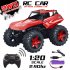 1 20 Remote Control Stunt Car Tumbling Off road Vehicle Rechargeable Drift Climbing Car Toys Gifts For Boys 3069 red