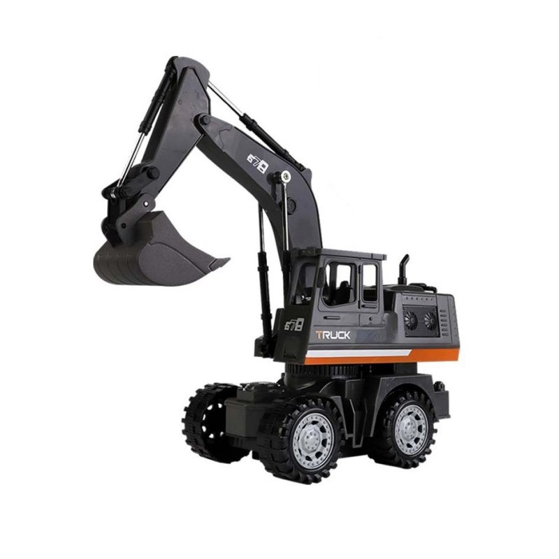 1:20 Simulation Excavator RC Car 5-channel Electric Alloy Engineering Vehicle