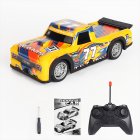 1:22 27HZ Remote Control Racing Car With LED Light 4-Channel Rc Drift Car Model Ornaments Birthday Gifts