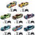 1 22 27HZ Remote Control Racing Car With LED Light 4 Channel Rc Drift Car Model Ornaments Birthday Gifts For Boys  Without Battery  UJ99 P223 yellow