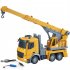 1 24 2 4g 6 channel Wireless Remote Control Engineering Car Fire Sprinkler Electric Rc Car Model Toy With Light Engineering crane 1 24
